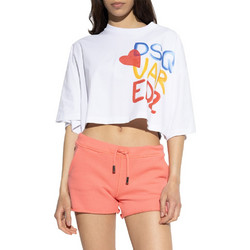 CROP T-SHIRT WOMEN DSQUARED2