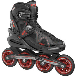 Roces Gymnasium 2.0 Inline Rollers Ενηλίκων Μαύρα Κόκκινα