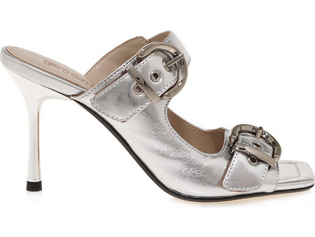 Γυναικείο Mule Σε Χρώμα Ασημί PINKO SD0309P049ZZF LISA