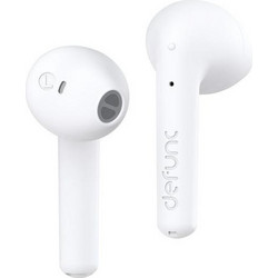 Defunc True Lite Ακουστικά Bluetooth Earbud Ανθεκτικά στο Νερό White