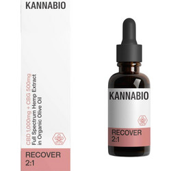 Kannabio Healing Drops 2:1 CBD 1000mg & CBG 500mg 10ml