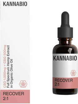 Kannabio Healing Drops 2:1 CBD 1000mg & CBG 500mg 10ml