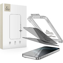 Tech-Protect Quick Set Spy+ Tempered Glass 2-pack (iPhone 16 Pro)