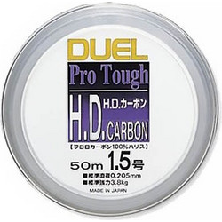Duel Pro Tough HD Carbon 50 m - 0,57 mm-DUEL