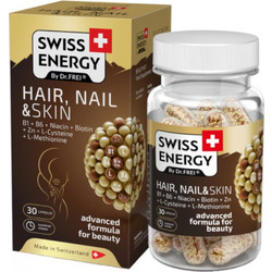 Swiss Energy Hair Nail & Skin 30 Κάψουλες