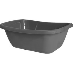 ΛΕΚΑΝΗ ΠΛΑΣΤΙΚΗ ΟΒΑΛ ΓΚΡΙ 26L CYCLOPS 003100691Μ