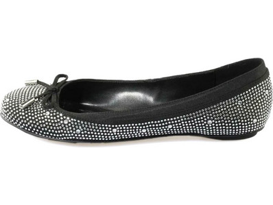 Μπαλαρινες Balett Glam BUF1620042 black,silver