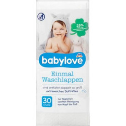 Babylove Υπερ Απαλά Υποαλλεργικά Μωρομάντηλα 30τμχ