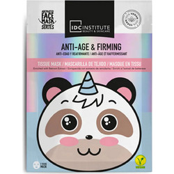 IDC Institute Vegan Cute Animals Anti Age & Firming Sheet Μάσκα Προσώπου για Αντιγήρανση 25gr