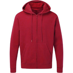 SG Zip Hoodie Ανδρική Ζακέτα Φούτερ με Κουκούλα και Φερμουάρ Κόκκινη SG29