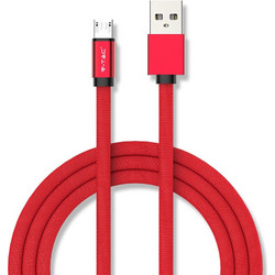 Καλώδιο Micro USB κόκκινο 1m Ruby Series V-TAC 8497