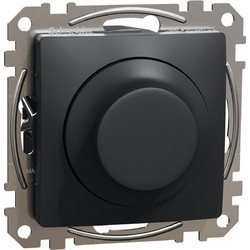 Schneider Sedna, περιστροφικό dimmer, 3-370W, LED, Ανθρακί - SDD114501
