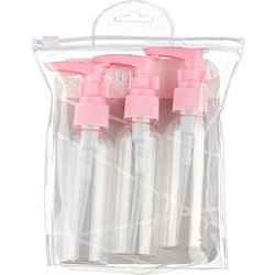 Niobe Travel Set Ταξιδιωτικό Σετ Ροζ No TRS-24 3τμχ