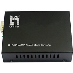 Converter Levelone Gvt-2016 10 100 1000trj45 To Sfp 90w Sw 4015867238011