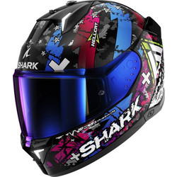 Shark Skwal i3 Hellcat Black Blue Κράνος Μηχανής Full Face 1590gr
