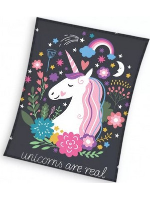 Παιδική Κουβέρτα Fleece Unicorn 150x200εκ. Carbotex (238001KNL)