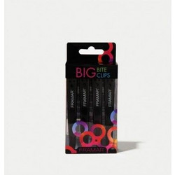 ΚΛΙΠΣ BIG BITE CLIPS BLACK FRAMAR 4ΤΕΜ. 91021