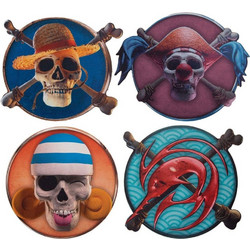 One Piece - Coaster 4-Pack Characters - OS618749
