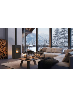 Barbas Bellfires Box 40 55-110 Ατσάλινη Ξυλόσομπα 7.3kW