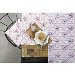 Σετ Σουπλά 2τμχ 30x50 Garden Rose Lilac "Nima Home"
