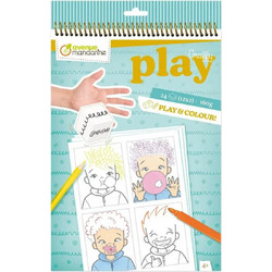 Μπλοκ Δημιουργικής Ζωγραφικής Avenue Mandarine Graffy Play 4+