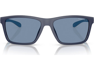 Arnette AR4328U 27622V Ανδρικά Γυαλιά Ηλίου Τετράγωνα Κοκάλινα Μαύρα με Μαύρο Polarized Φακό