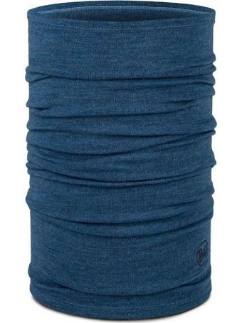 Buff Merino Περιλαίμιο Αναβάτη Μοτοσυκλέτας Μάλλινο Μπλε Χρώμα