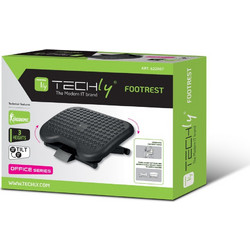 TECHLY ICA-FR 31 Αντιολισθητικό υποπόδιο ρυθμιζόμενο σε ύψος και κλίση