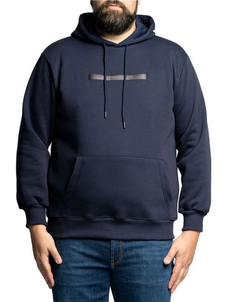 MAXFORT Ανδρική μπλέ navy φούτερ 42103-100