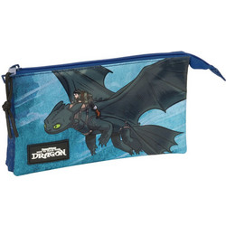 How to Train Your Dragon triple pencil case