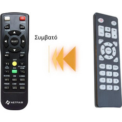 XPE500 Τηλεχειριστήριο για Προβολείς Crenova - Plug & Play, Freeze, Zoom, Menu