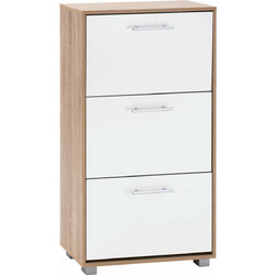 HomeMarkt Davina Παπουτσοθήκη Ξύλινη Sonoma Μ62xΠ24xΥ110cm HM2221.06