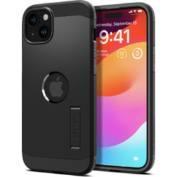 Spigen Tough Armor Mag MagSafe Back Cover Black (iPhone 15)
