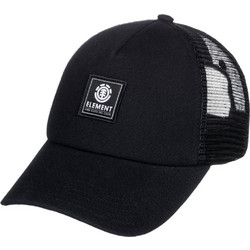 Element Ανδρικό Καπέλο Jockey με Δίχτυ Snapback Υφασμάτινο Μαύρο ELYHA00137-ABK