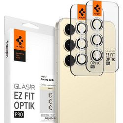 Spigen Glass tR EZ Fit Optik Pro 2 Pack, yellow - Samsung Galaxy S24+ - (AGL07436)