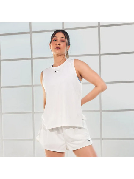 ESSENTIAL CREW TANK - PEARL WHITE