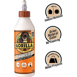 GORILLA GLUE WOOD D3 Ξυλόκολλα ναυτιλίας 532ml (5044181)