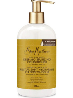Shea Moisture Raw Shea Butter Conditioner για Προστασία Χρώματος & Επανόρθωση 384ml