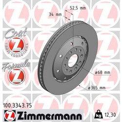 Zimmermann Δισκόπλακα - 100.3343.75