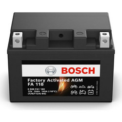 Bosch Μπαταρία Μοτοσυκλέτας FA118 10Ah 145A