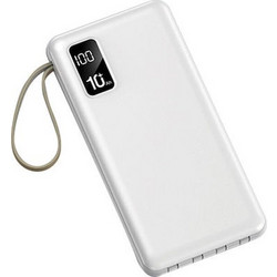 EGOBOO Dynamic Power Bank 10000mAh 10W White