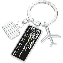 TROIKA KR25-06/MA keychain CODE24 Μπρελόκ με QR