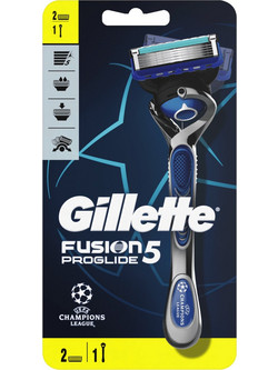 Gillette Fusion Proglide Flexball Manual Ξυραφάκι με Ανταλλακτικές Κεφαλές με 5 Λεπίδες & Λιπαντική Ταινία + Ανταλλακτικές Κεφαλές 2τμχ