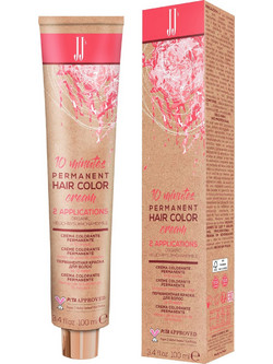 JJ Hair 10 Minute Permanent Hair Color 9 Μόνιμη Βαφή Μαλλιών 100ml
