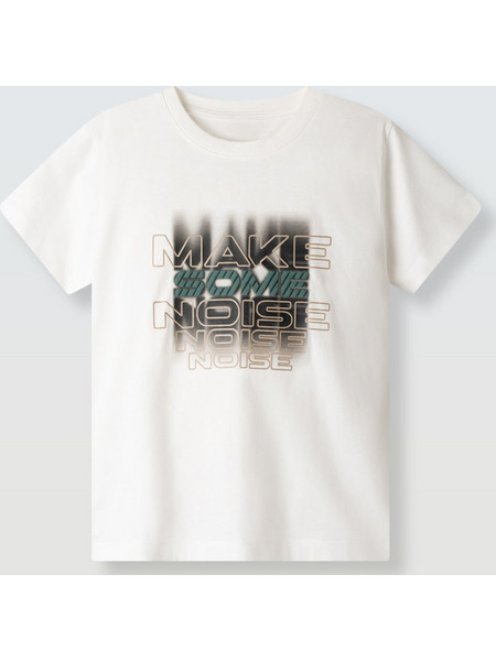 Hashtag Μπλούζα Make Some Noise, Εκρού