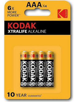 Kodak Xtralife Alkaline AAA 4τμχ