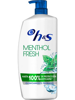 Head & Shoulders Menthol Fresh Σαμπουάν κατά της Πιτυρίδας 1lt