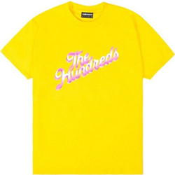 THE HUNDREDS Men Beyond Slant - YELLOW - T21P101040-8
