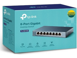 TP-Link TL-SG108 V9 Unmanaged L2 Switch με 8 Θύρες Ethernet 1Gbps