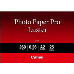 Canon Φωτογραφικό Χαρτί Luster A2 25 Φύλλα 260gr. (6211B026)